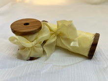 Load image into Gallery viewer, Botanical Dyed Silk Ribbon-  Marigold