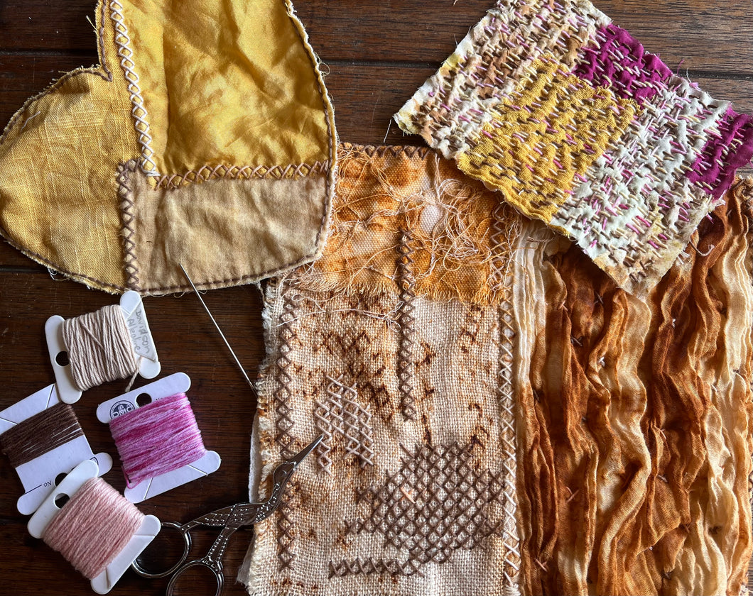 Slow Stitching      Sunday 24th August 9:00am -12:00pm