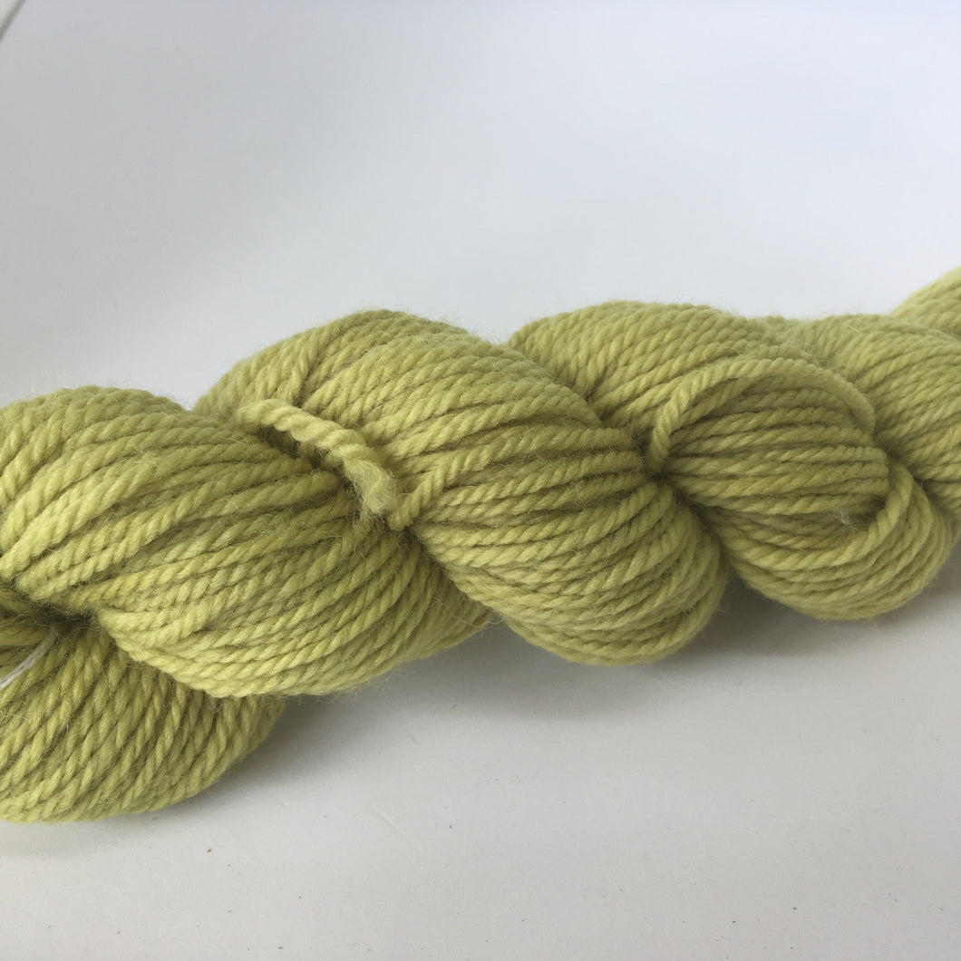 Botanical Dyed  Wool Yarn 8ply- Poinsettia  50grams