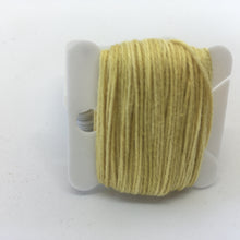 Load image into Gallery viewer, Botanical Dyed Sashiko Thread-  Light Marigold   20metres
