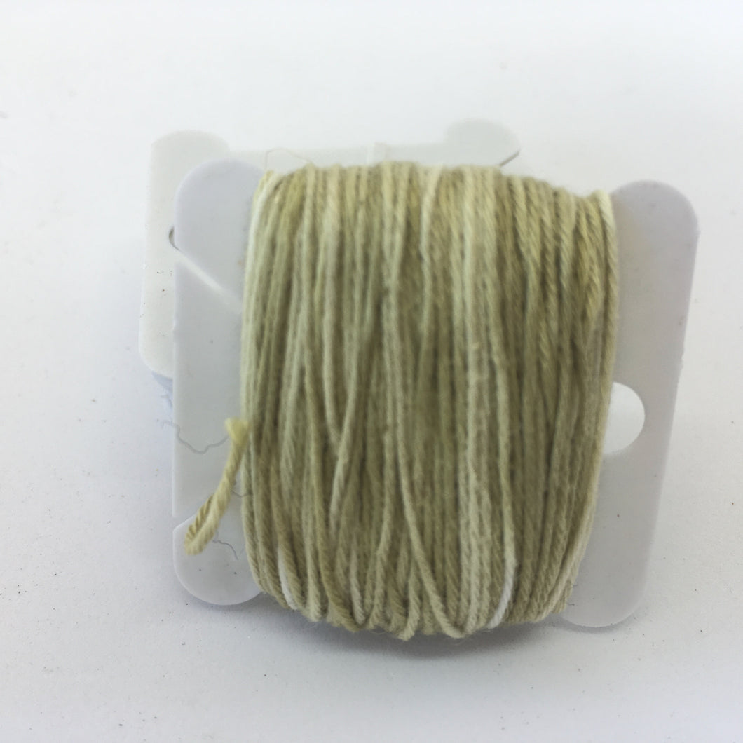 Botanical Dyed Sashiko Thread-  Onion skins, modified    20metres