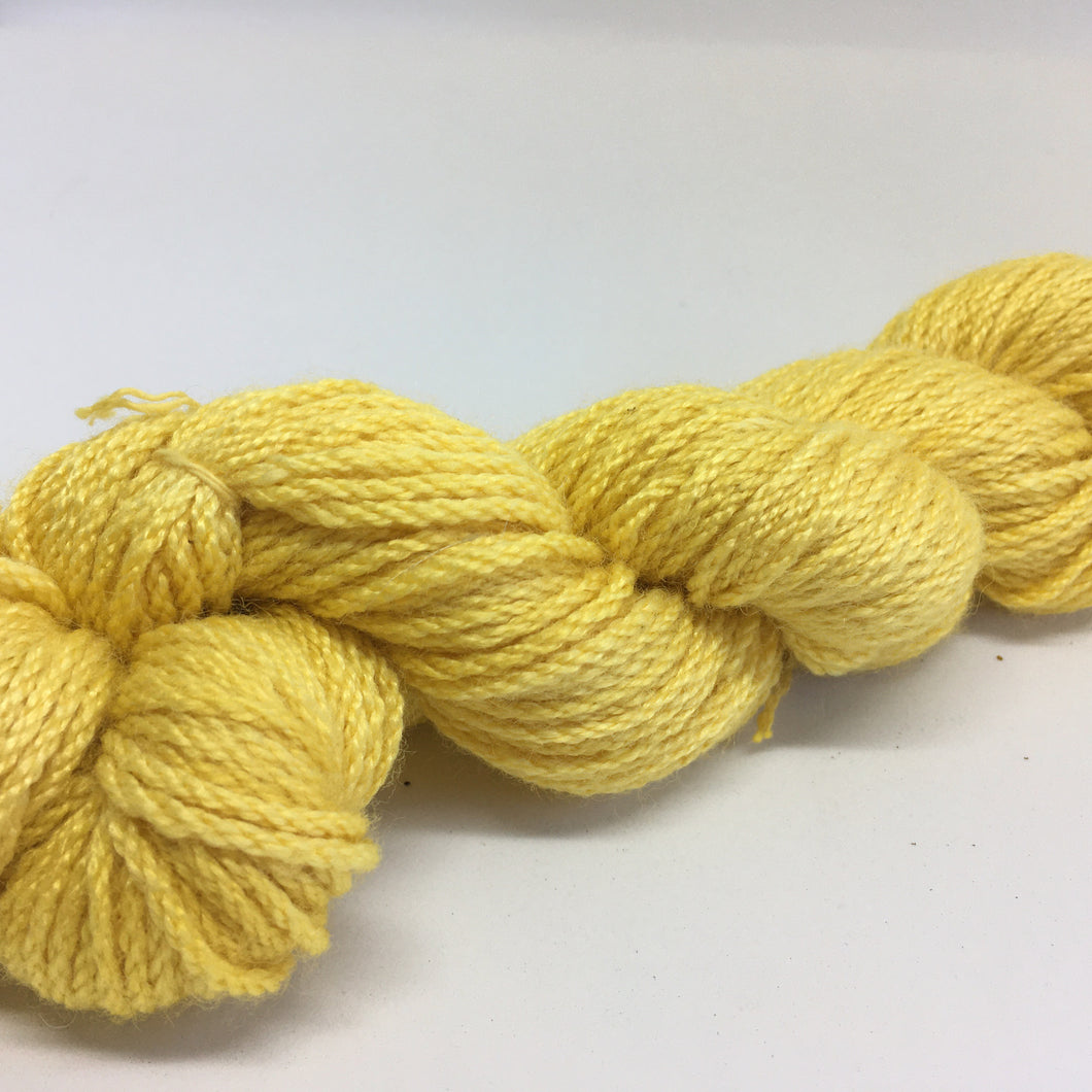 Botanical Dyed Wool Yarn 8ply-  Marigold 50grams