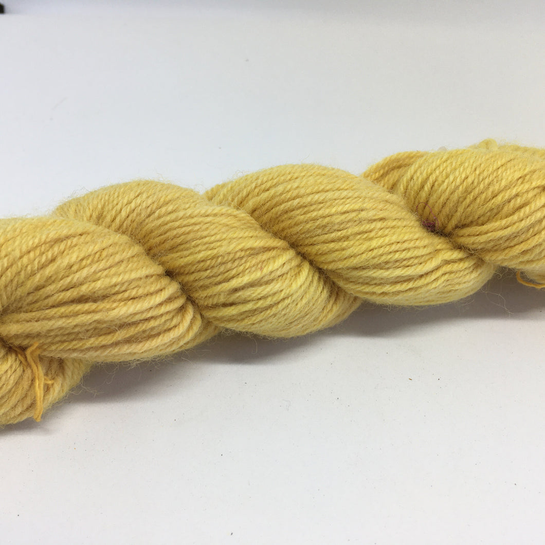 Botanical Dyed Wool Yarn 8ply- Brown onion skins 50grams