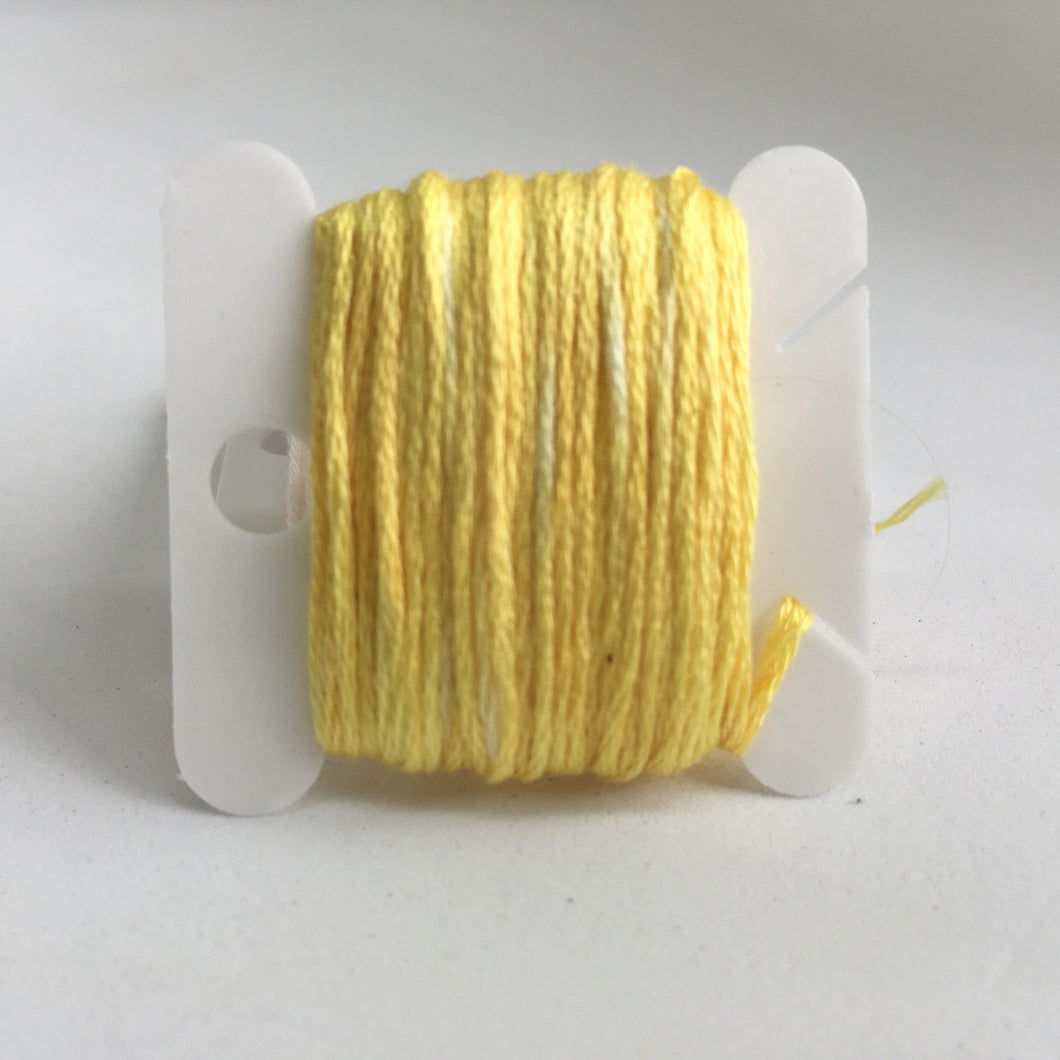 Botanical Dyed Embroidery Thread- Coreopsis Medium 8metres